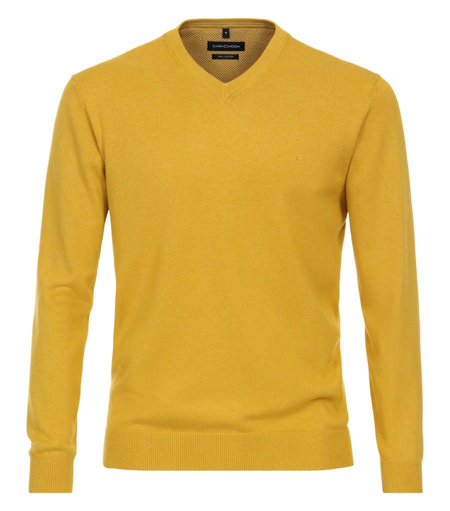 Casa Moda Herren Pullover  Gelb