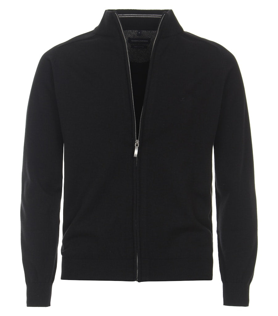 Casa Moda Herren Strickjacken  Schwarz