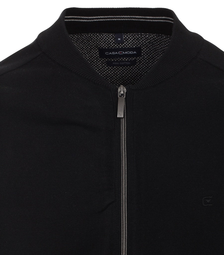Casa Moda Herren Strickjacken  Schwarz