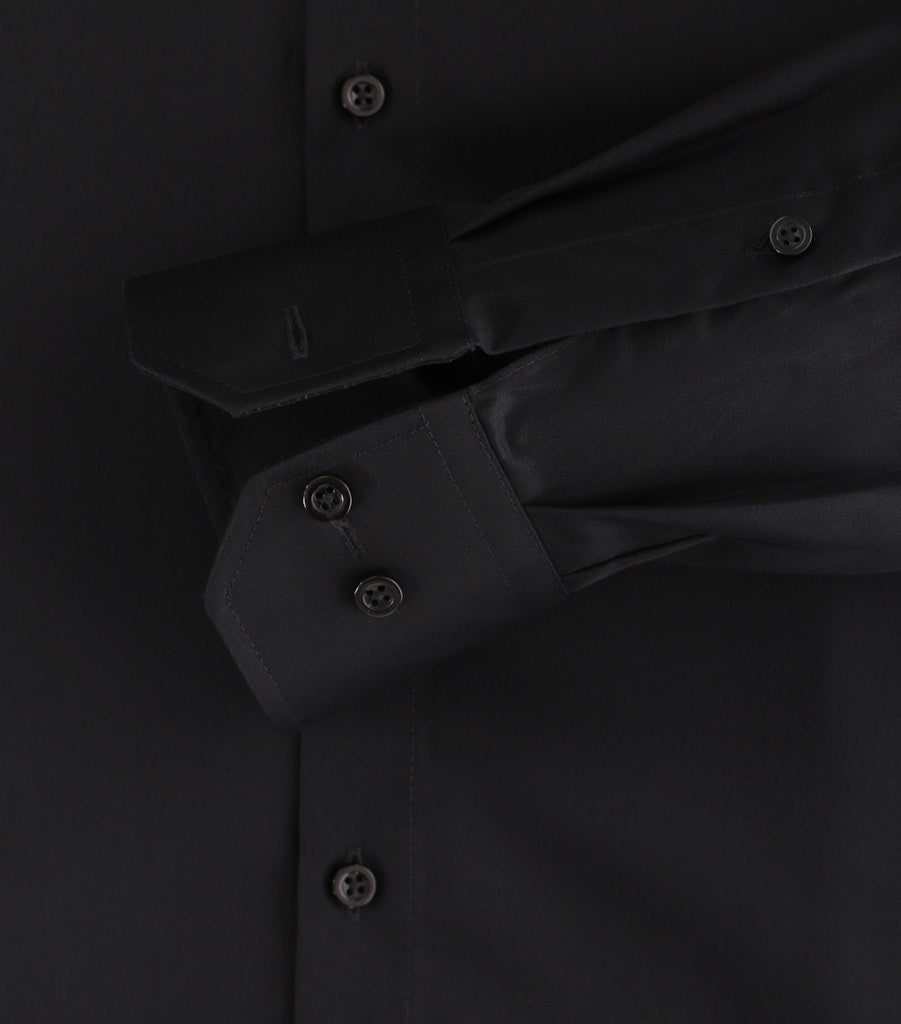 Casa Moda Herren Hemden lang  Schwarz
