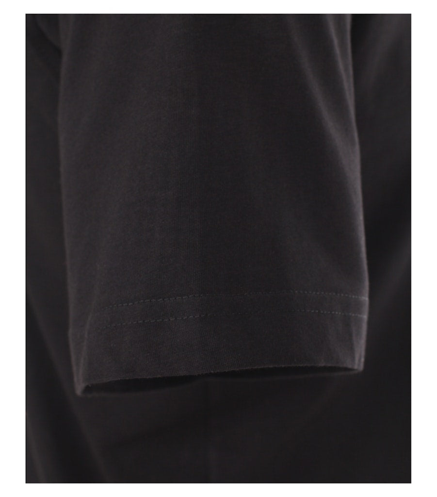 Casa Moda Herren T-Shirts kurz  Schwarz