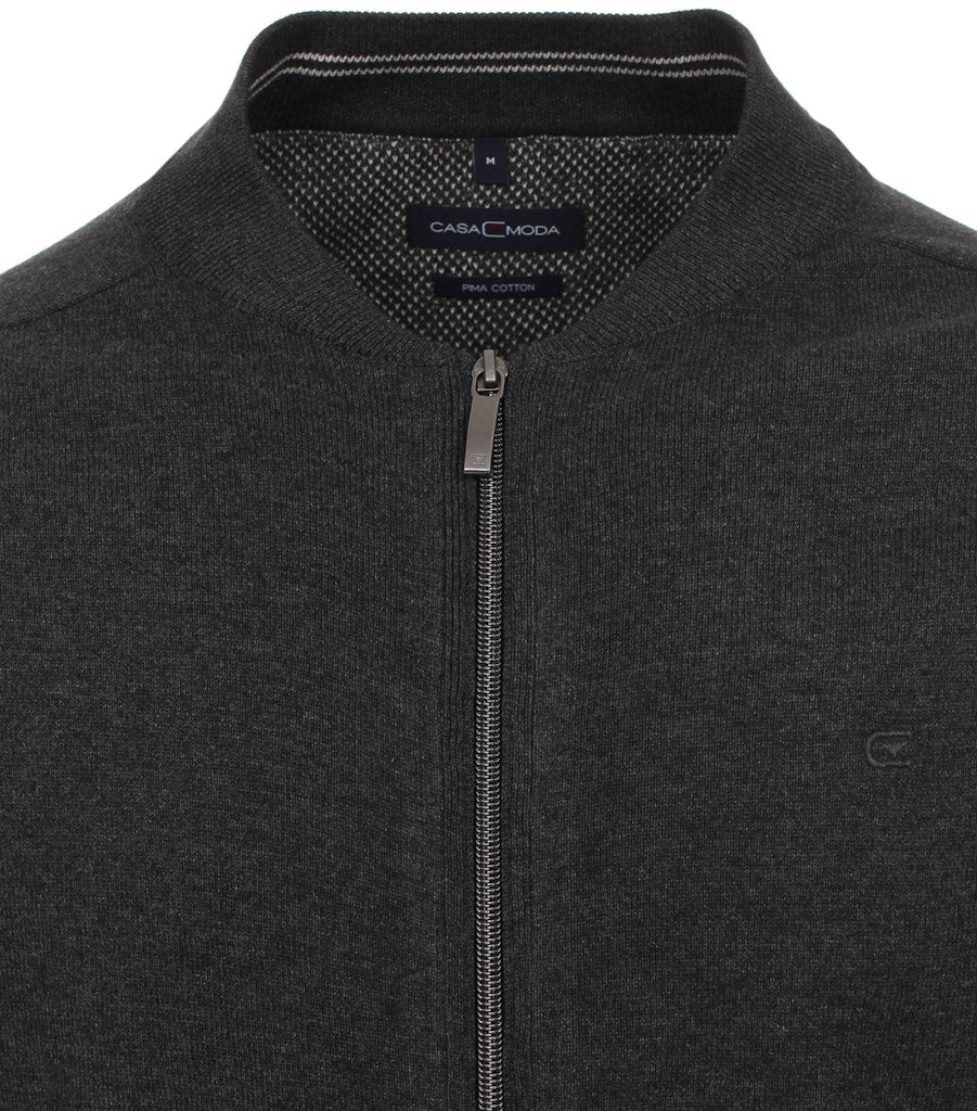 Casa Moda Herren Strickjacken  Anthrazit