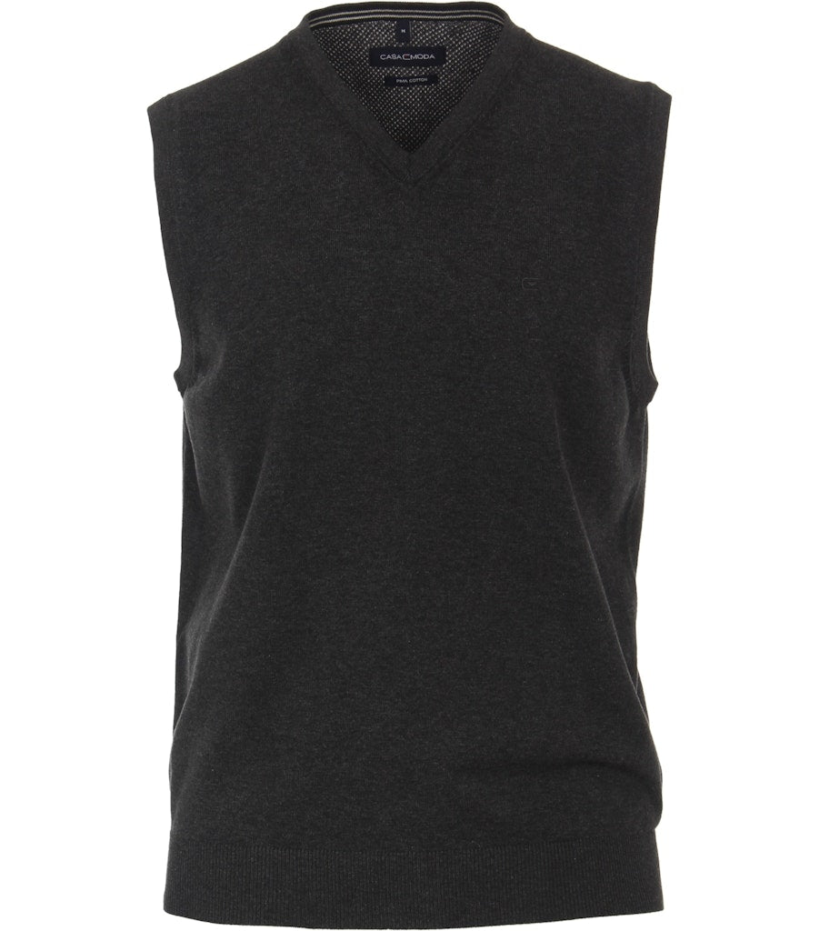 Casa Moda Herren Pullover  Anthrazit
