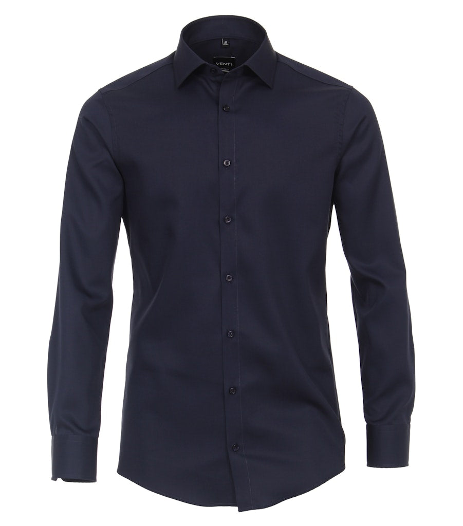Casa Moda Herren Hemden lang  Blau