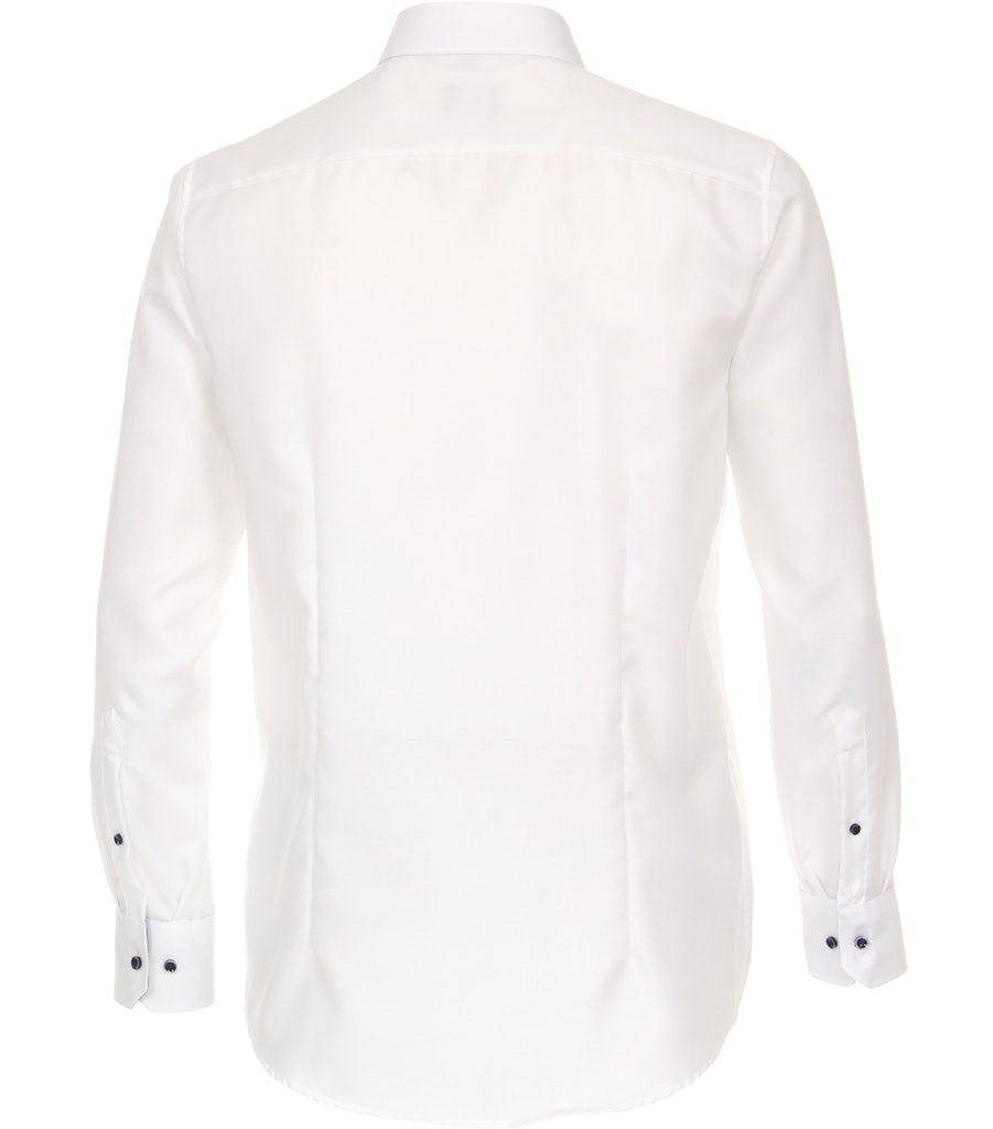 Casa Moda Herren Hemden lang  Weiss