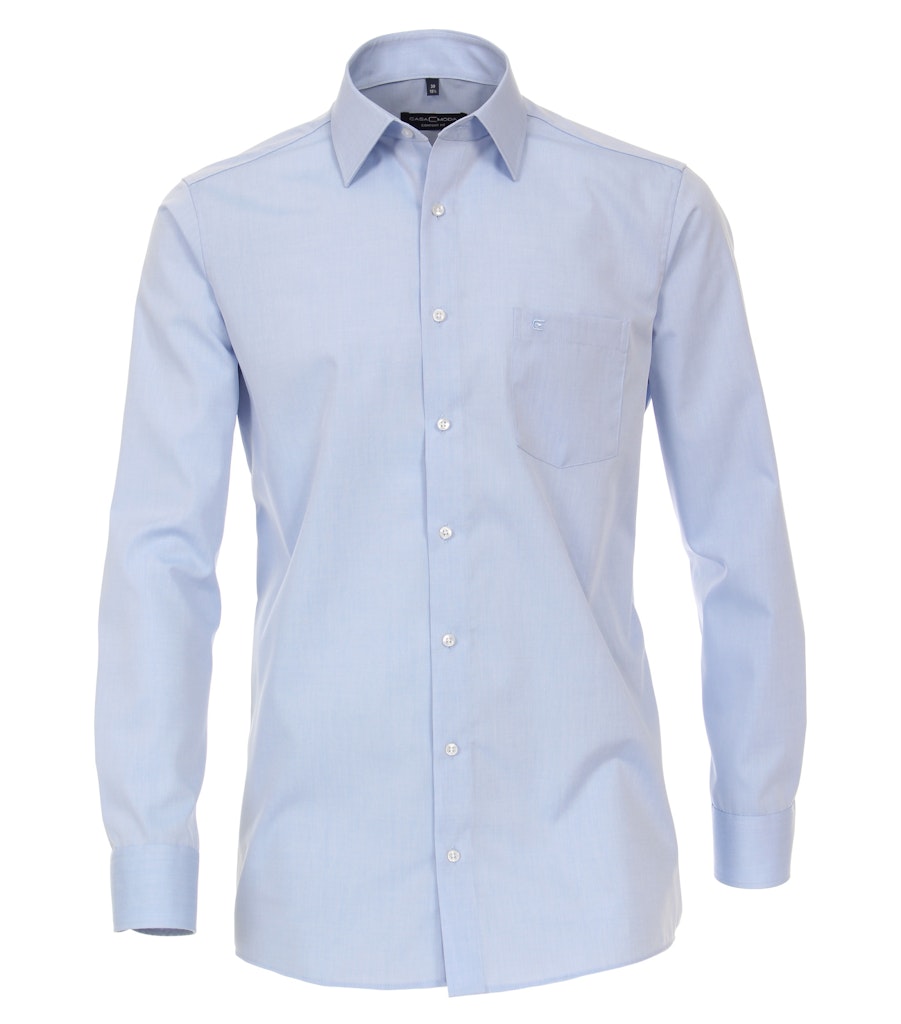 Casa Moda Herren Hemden lang  Blau