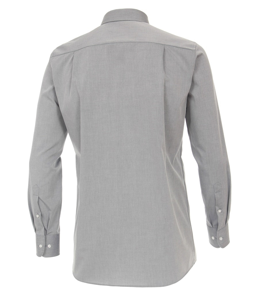 Casa Moda Herren Hemden lang  Silber