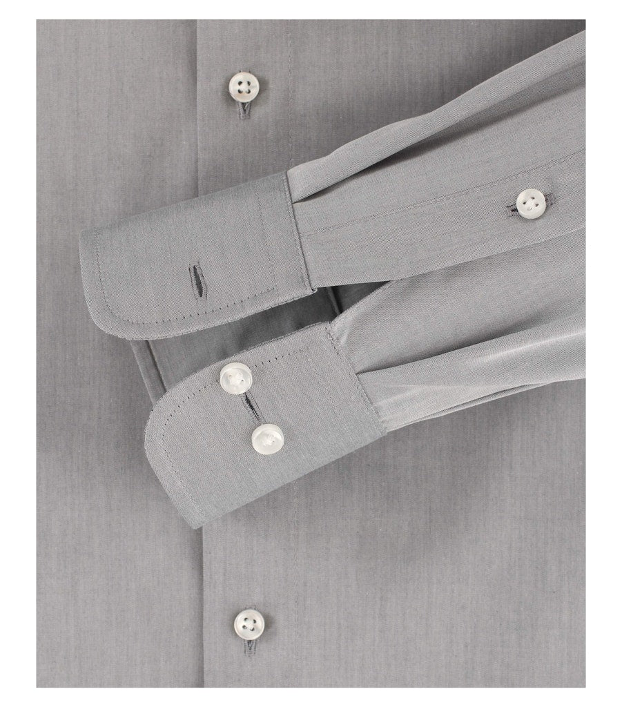 Casa Moda Herren Hemden lang  Silber