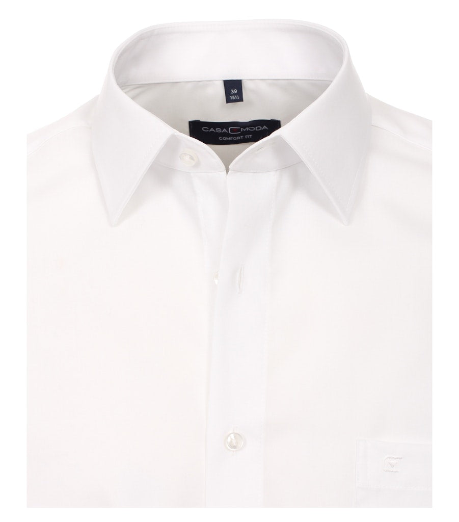Casa Moda Herren Hemden lang  Weiss