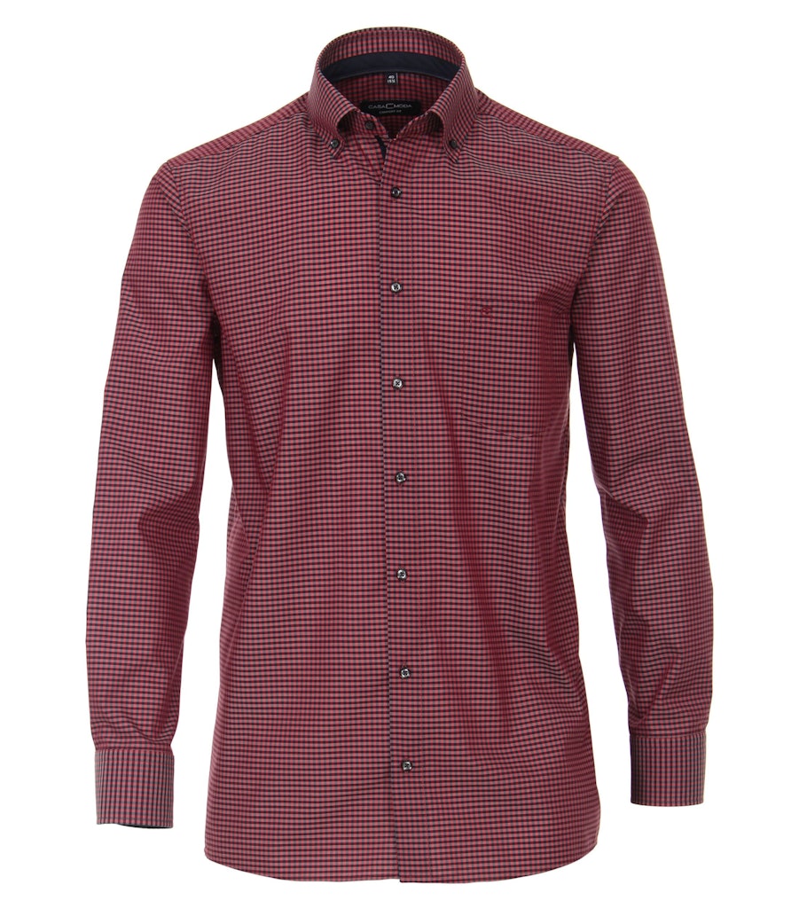 Casa Moda Herren Hemden  Rot