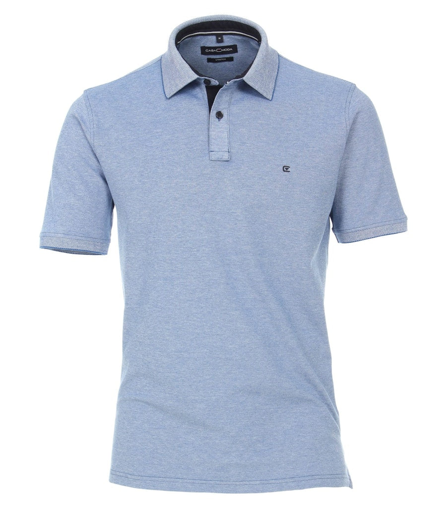 Casa Moda Herren Polo-Shirts  Blau