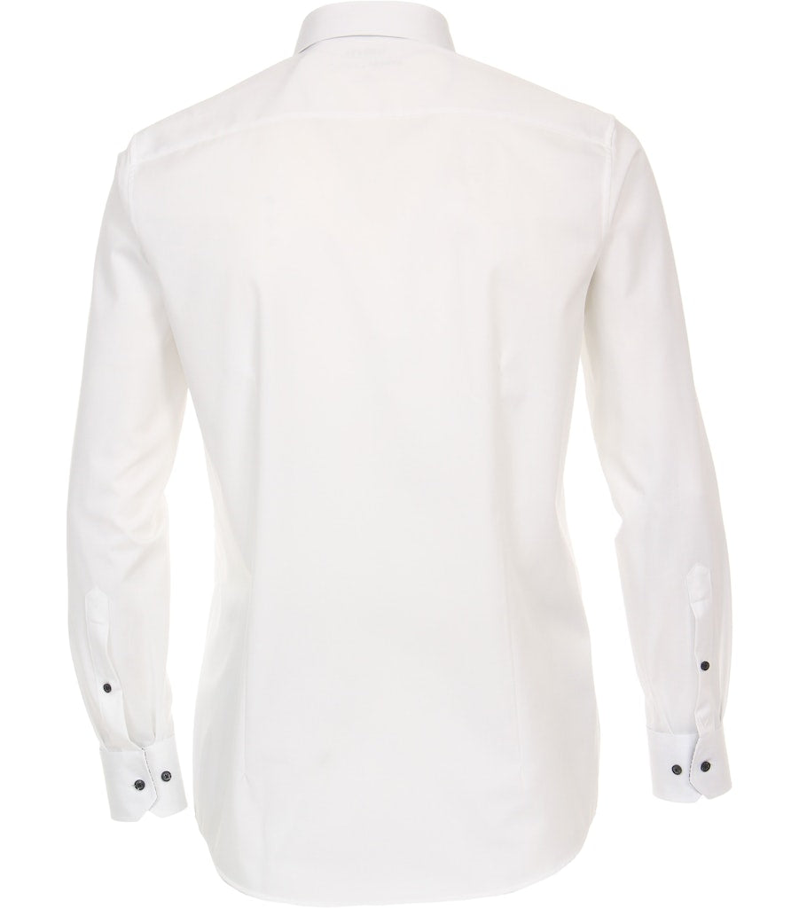 Casa Moda Herren Hemden lang  Weiss