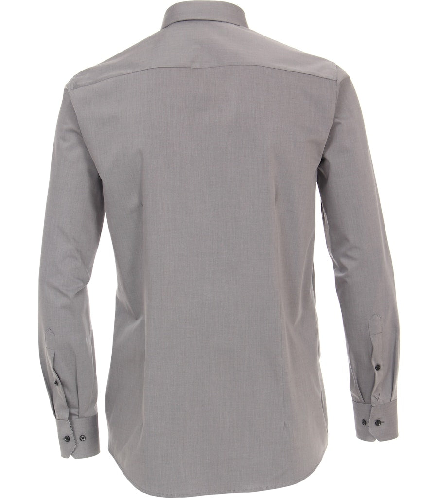 Casa Moda Herren Hemden lang  Silber