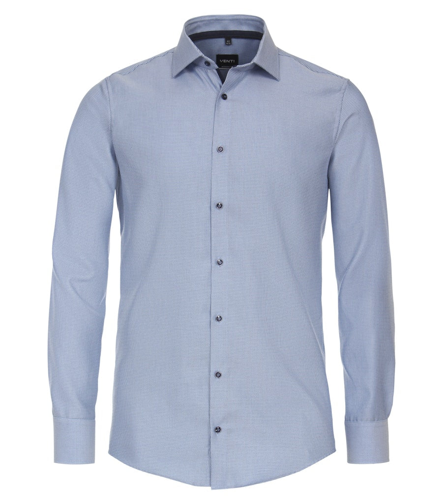 Venti Herren Hemden lang   Blau