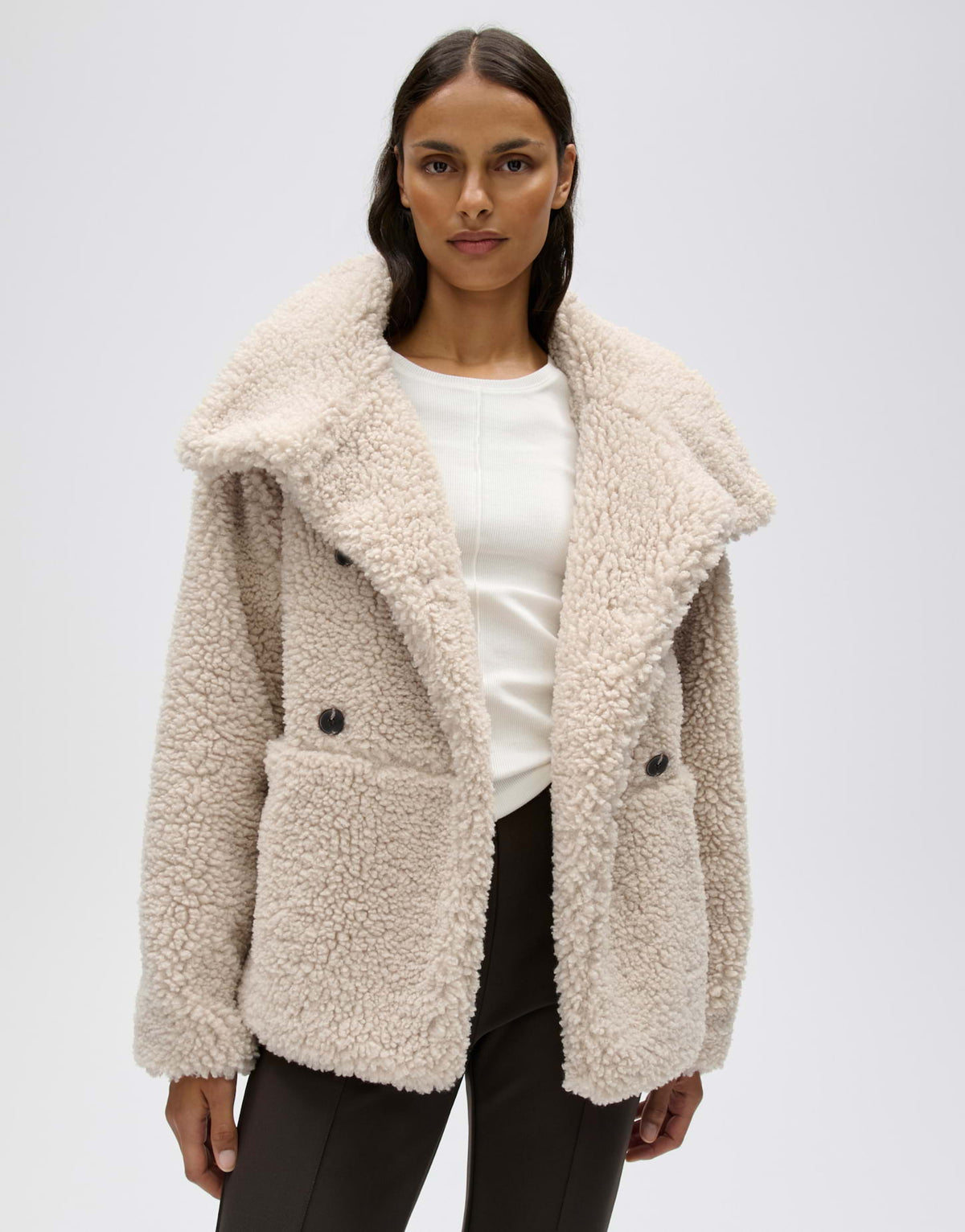 Opus Damen Jacken Macadamia