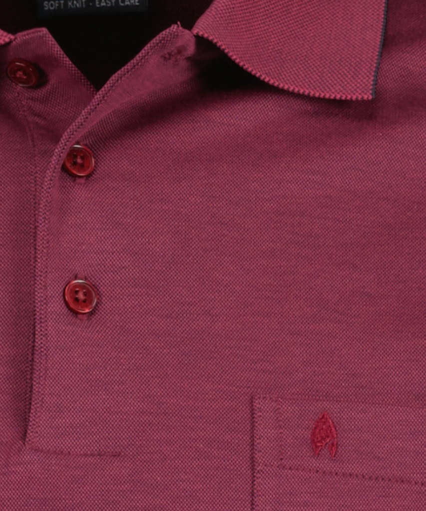 Ragman Herren T-Shirts kurz  Beere