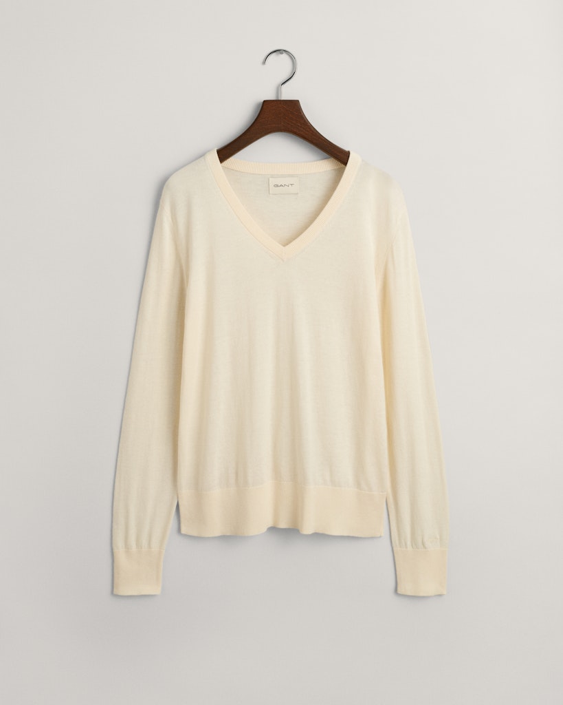 Gant Damen Pullover  Cream