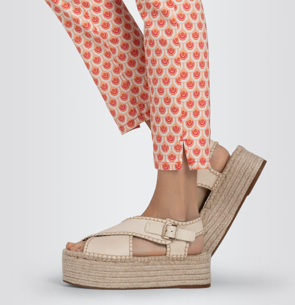 Mac Damen Jeans Papaya Orange F