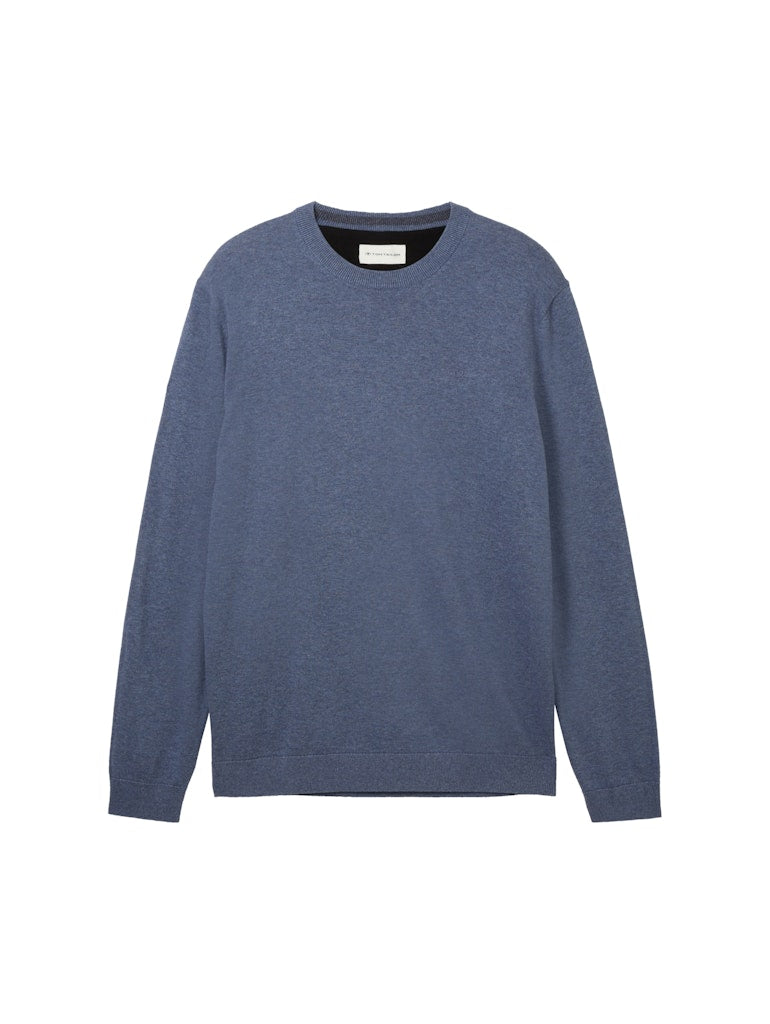 Tom Tailor Herren Pullover Vintage Indigo