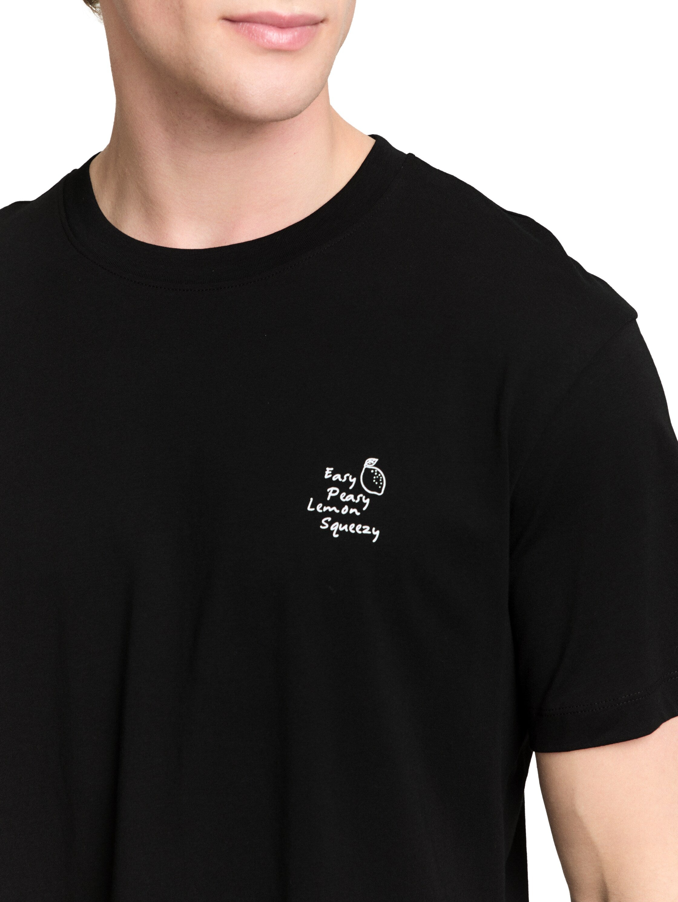 Tom Tailor denim Herren T-Shirts kurz Black
