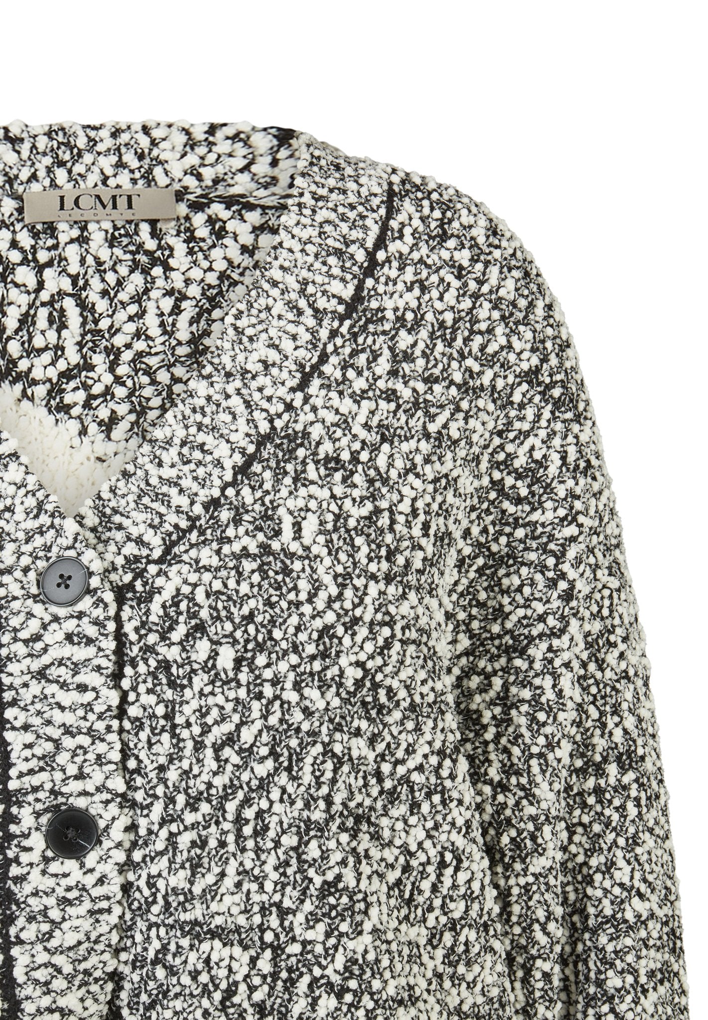Le Comte Damen Strickjacken Schwarz