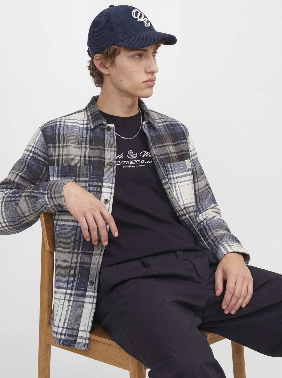 Jack & Jones Herren Hemden lang Java/Checks