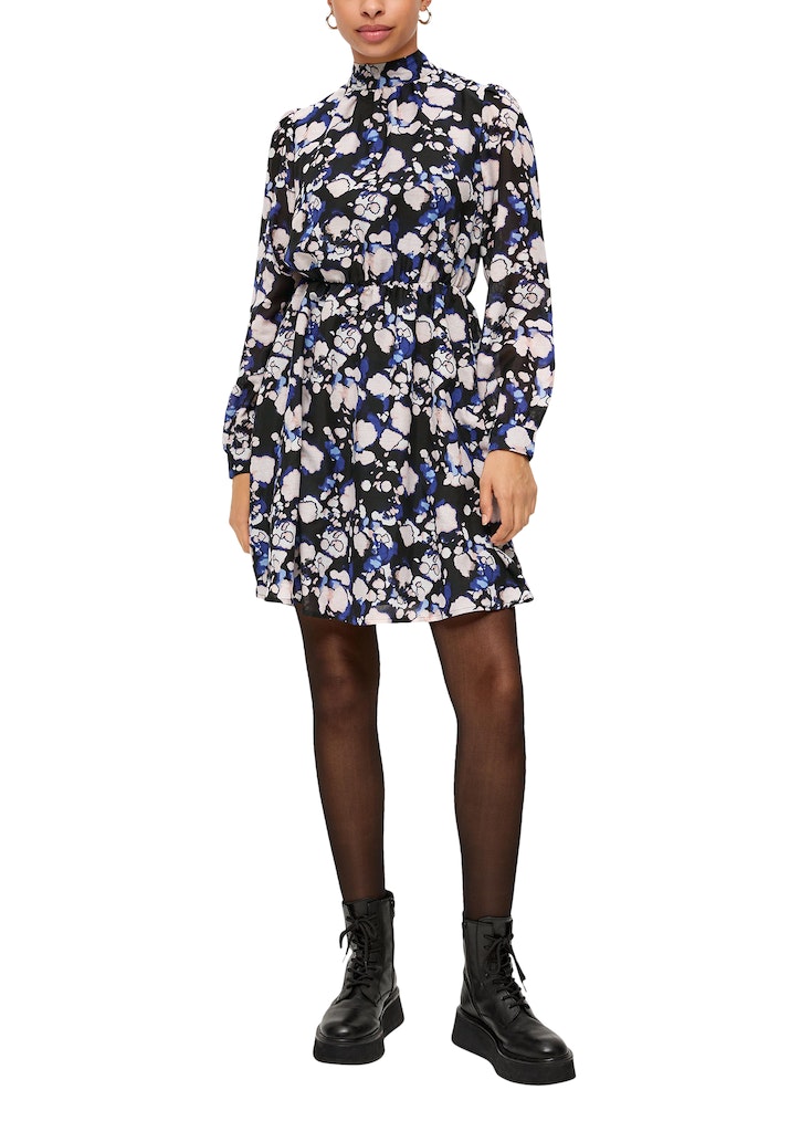 QS by S.Oliver Damen Kleider Grey/Black