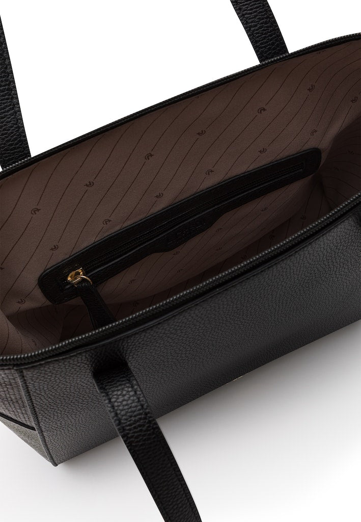 L.Credi Handtasche Schwarz