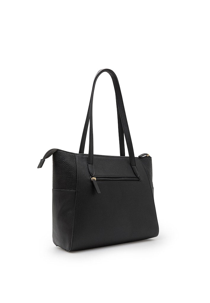 L.Credi Handtasche Schwarz