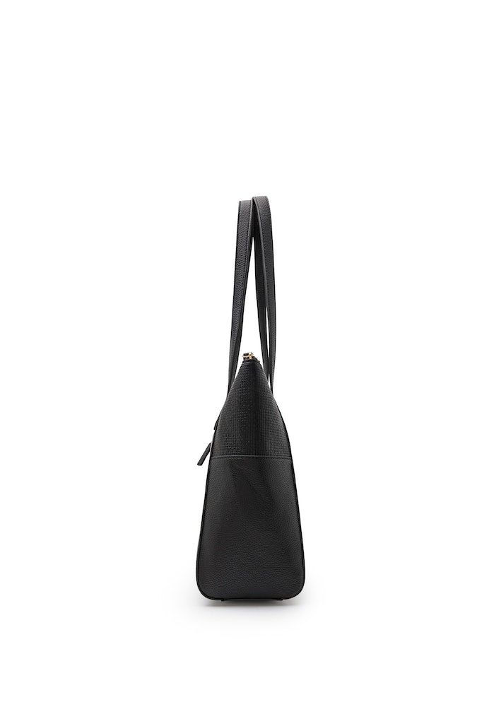 L.Credi Handtasche Schwarz