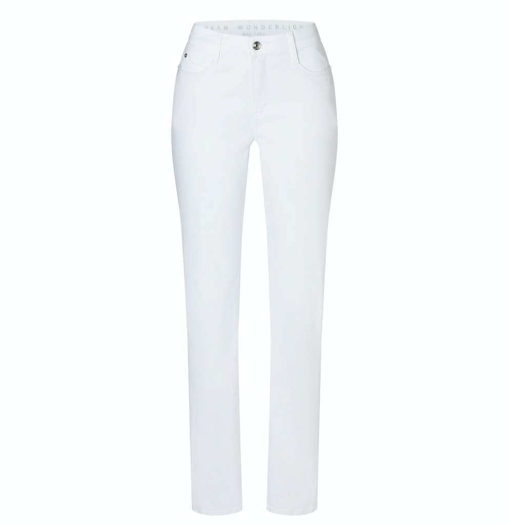 Mac Damen Jeans White Denim