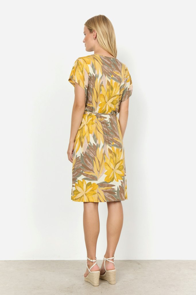 Soya Concept Damen Kleider Golden Yellow C