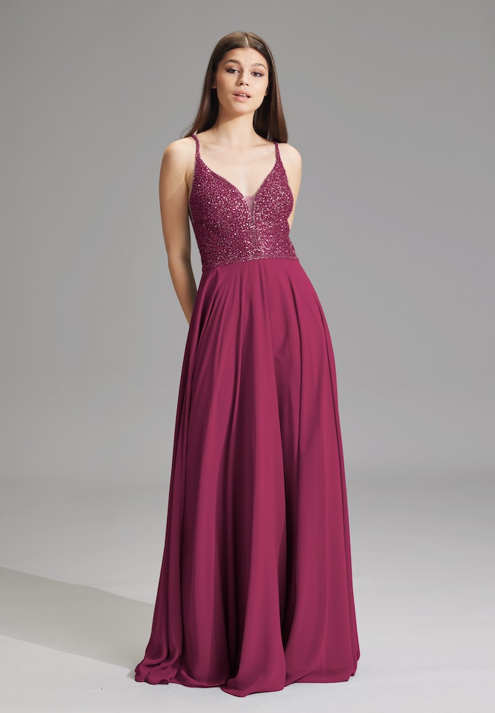 Swing Damen Kleider  Grape Wine
