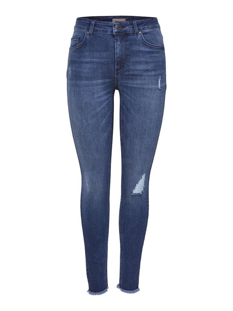 only Damen Jeans Medium Blue Den