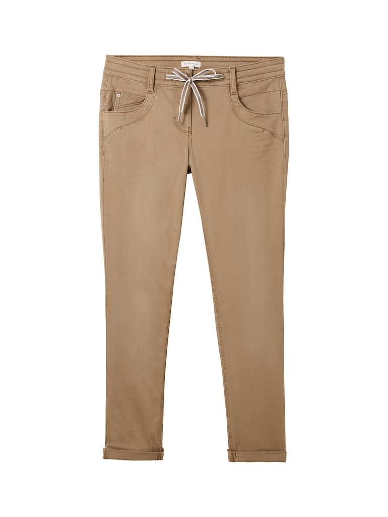 Tom Tailor Damen Hosen Dark Sepia