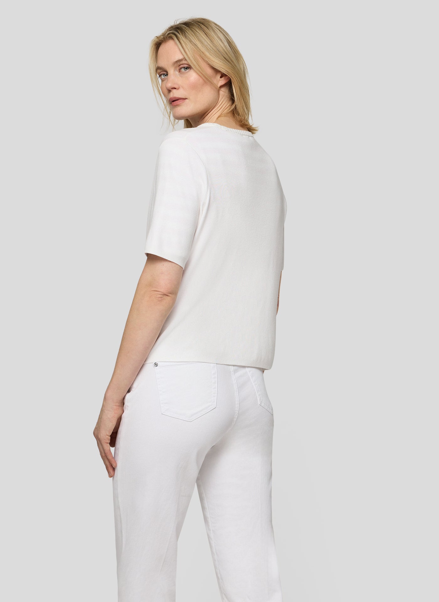 Rabe Damen Strickjacken Weiss
