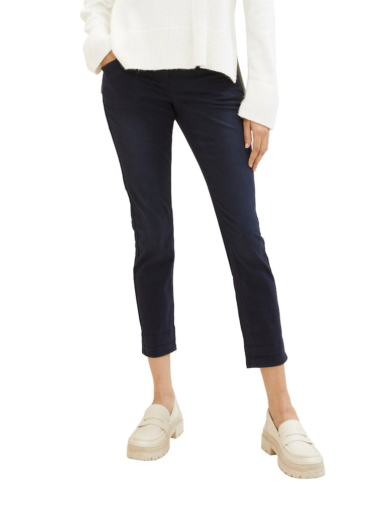 Tom Tailor Damen Hosen Sky Captain Blu