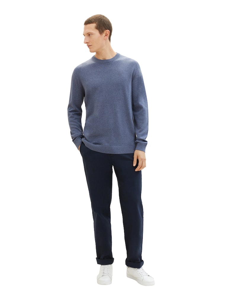 Tom Tailor Herren Pullover Vintage Indigo