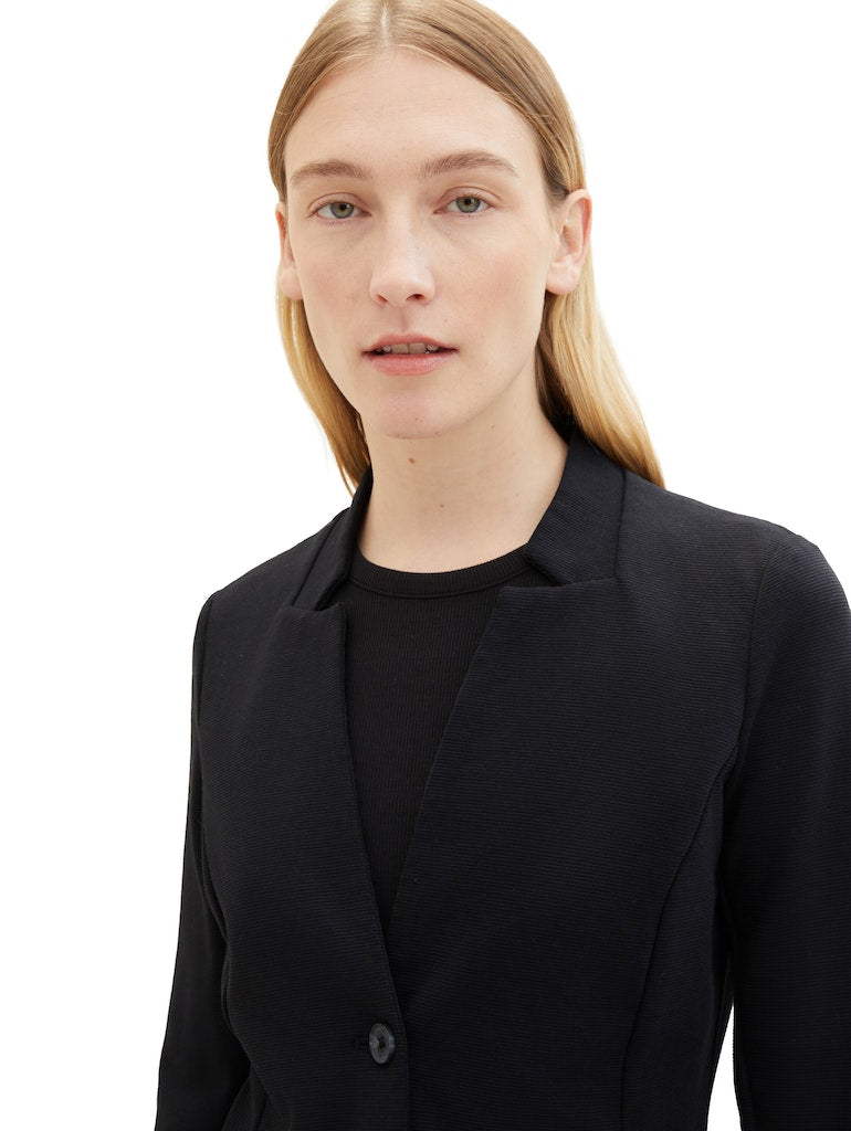 Tom Tailor Damen Blazer Deep Black