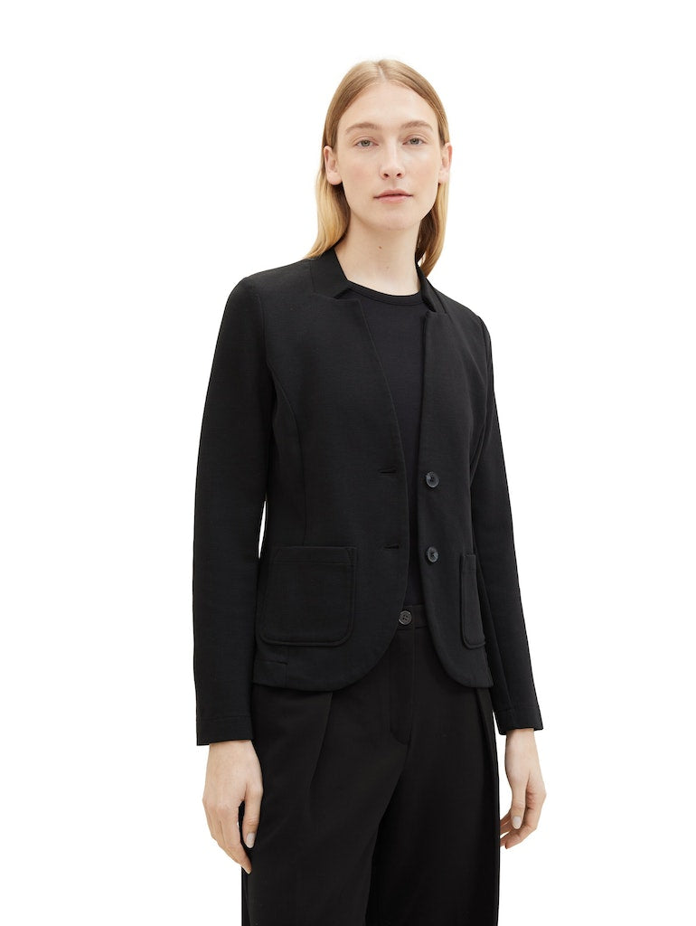 Tom Tailor Damen Blazer Deep Black