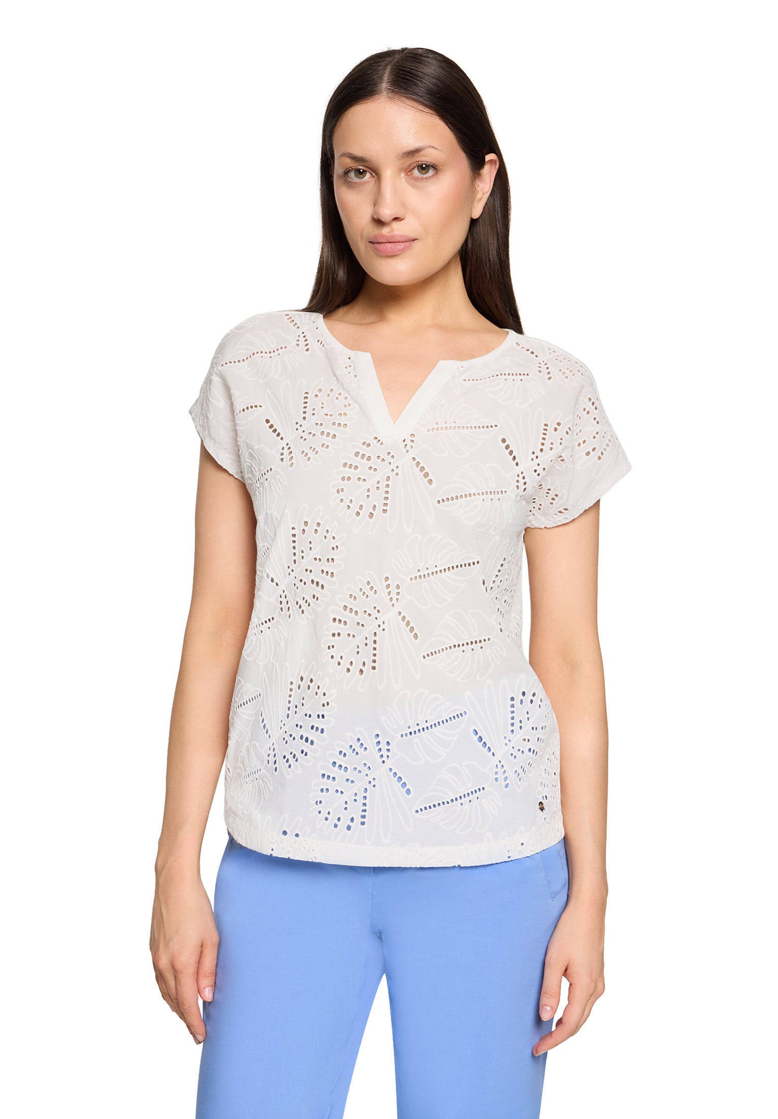 Betty & Co Damen T-Shirts Offwhite