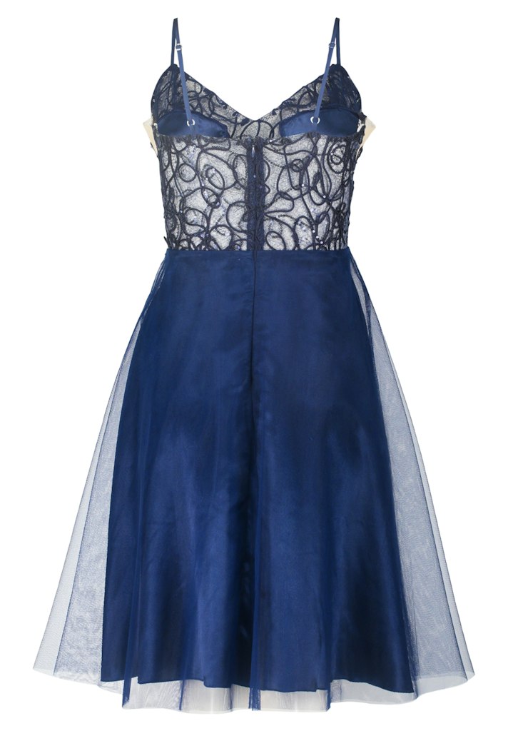 Vera Mont Damen Kleider Festival Blue