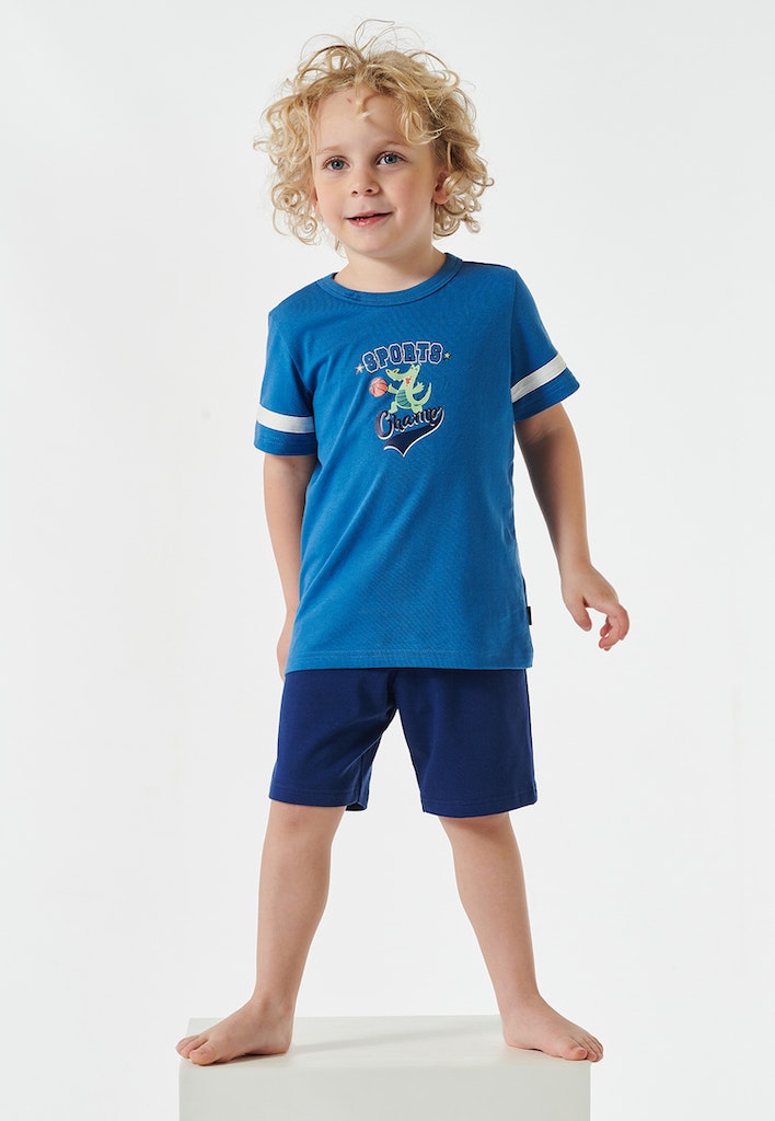 Schiesser Jungen Nachtwäsche Blau