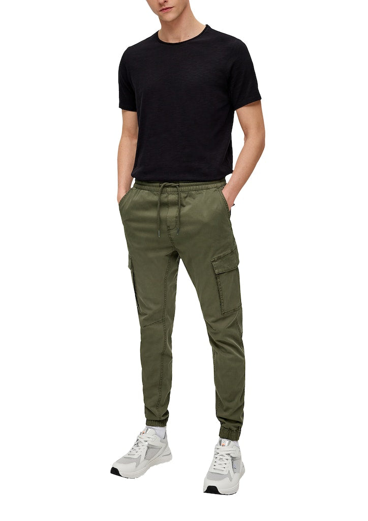 QS by S.Oliver Herren Hosen Green