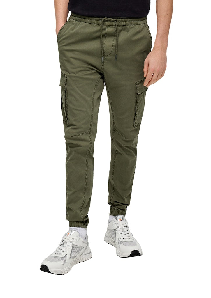 QS by S.Oliver Herren Hosen Green