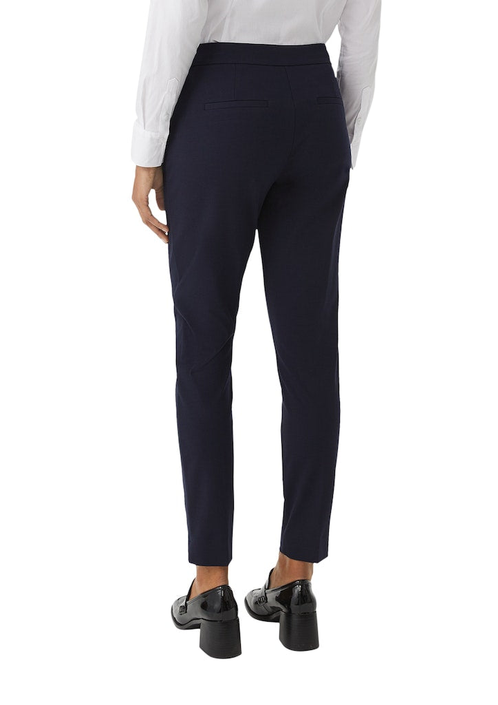 Comma Damen Hosen Blue