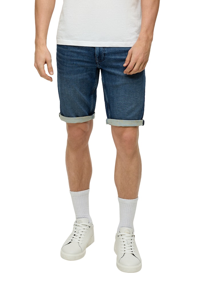 S. Oliver red Herren Shorts Blue