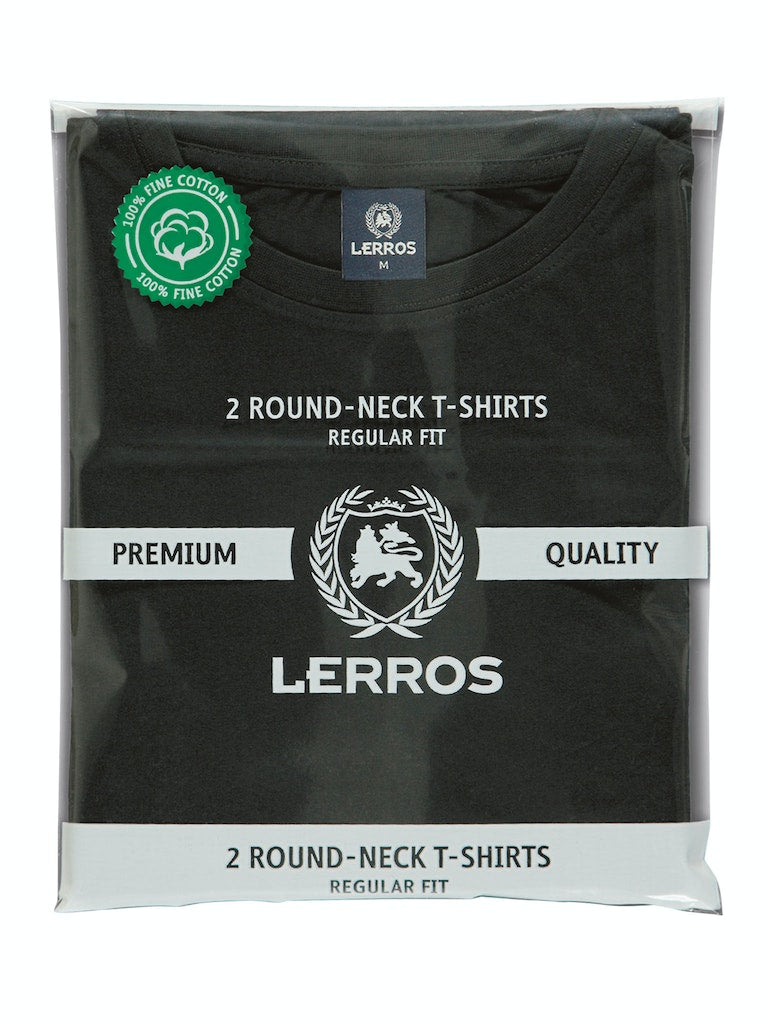 Lerros Herren T-Shirts kurz Black