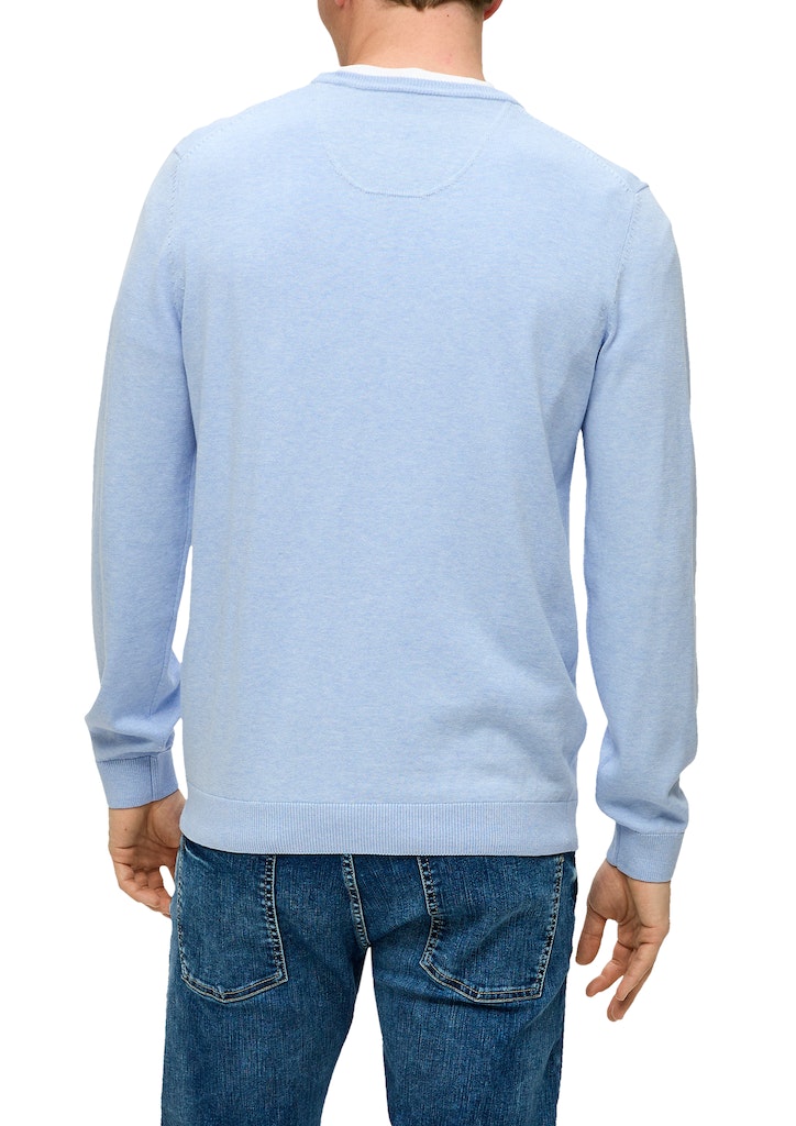 S. Oliver red Herren Pullover Blue