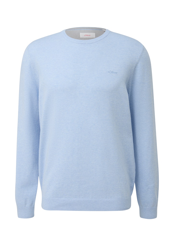 S. Oliver red Herren Pullover Blue